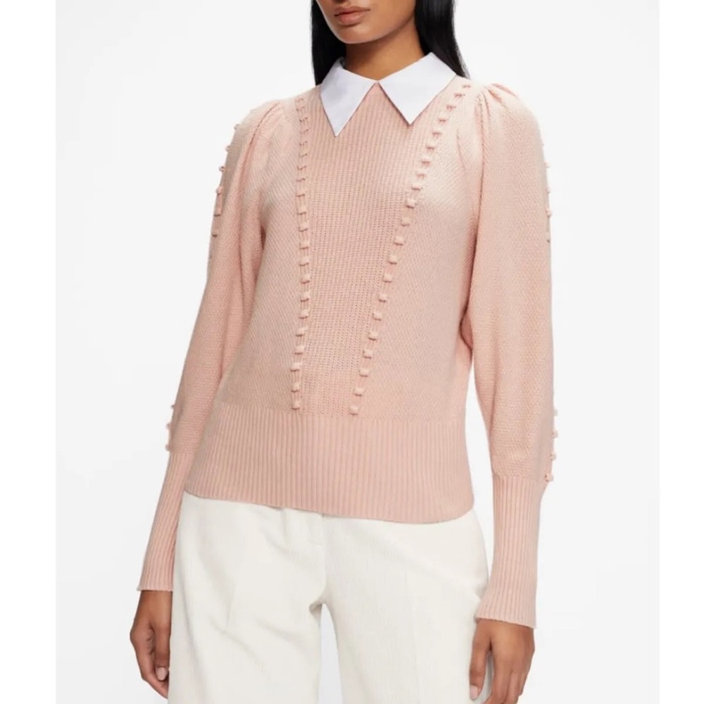 Ted Baker London Aledina collared sweater - size 8